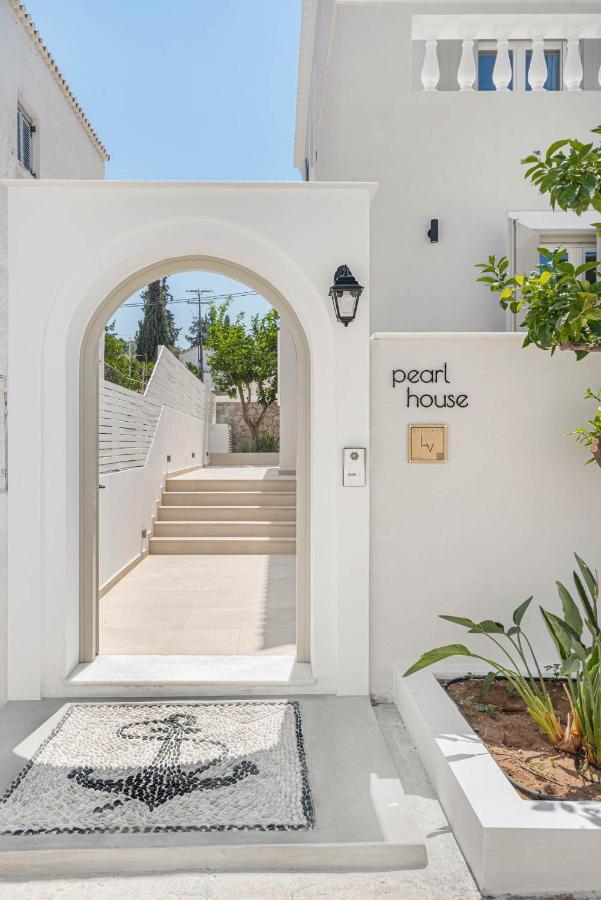 Pearl House - Luxurious New Beach Villa In Spetses Stunning View Ligoneri 외부 사진