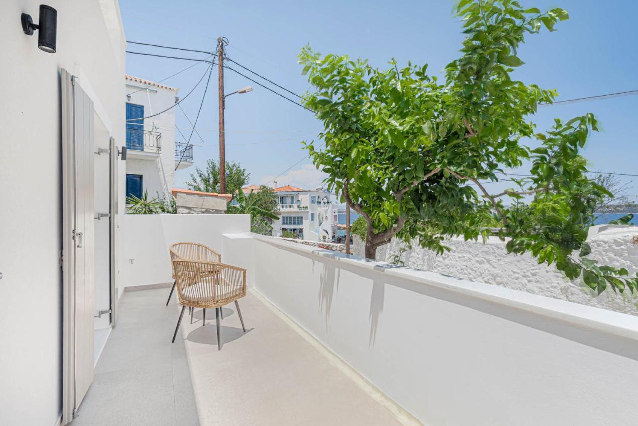 Pearl House - Luxurious New Beach Villa In Spetses Stunning View Ligoneri 외부 사진
